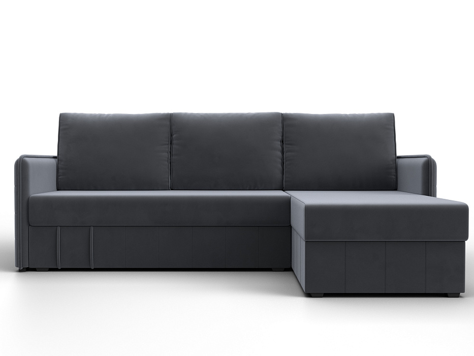 Диван угловой Слим угол универсальный (seven 17 серый)