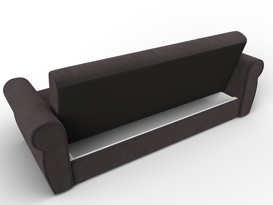 Диван-книжка Лига-019 (seven 727 коричневый)