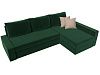Угловой диван Версаль правый угол (зеленый\бежевый)