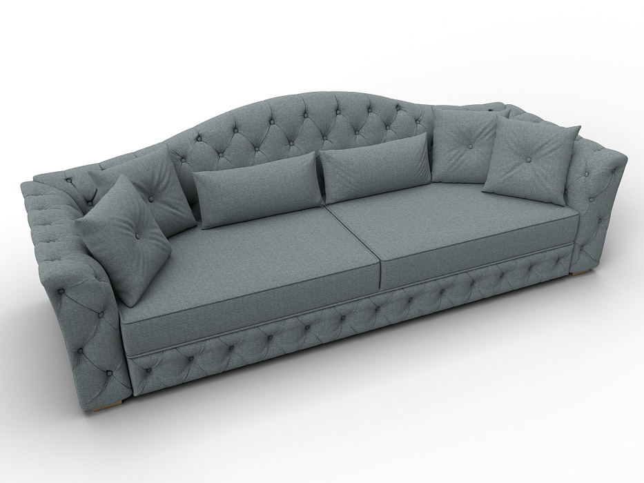 Диван прямой Артис (амур 07 серый)