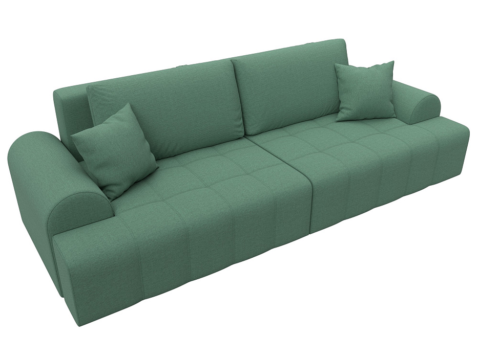 Диван прямой Лига-080 НПБ (амур 11 зеленый)