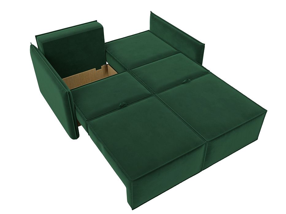 Диван прямой Либерти мини (seven 626 зеленый)