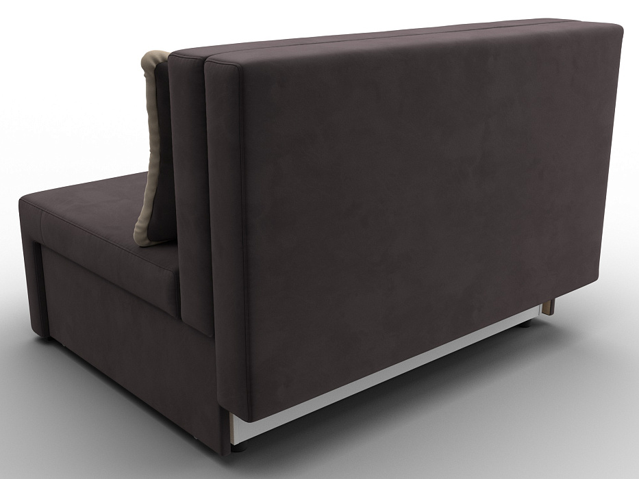 Диван прямой Лагуна (seven 727 коричневый;seven 729 бежевый)