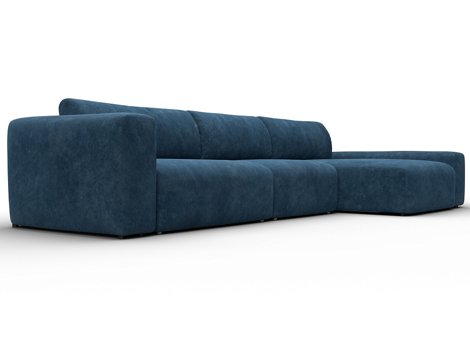 Диван угловой Лига-066 НПБ Лонг угол правый фото в интернет-магазине Лига Диванов