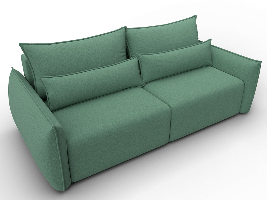 Диван прямой Лига-051 НПБ (амур 11 зеленый)