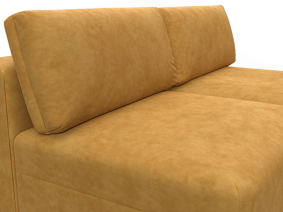 Диван угловой модульный Лига-060 НПБ угол универсальный (brut 10 желтый)