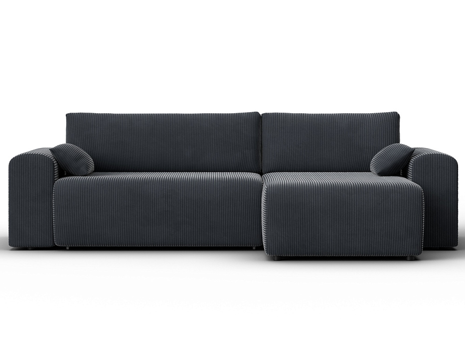 Диван угловой Лига-099 угол универсальный (vertical серый)