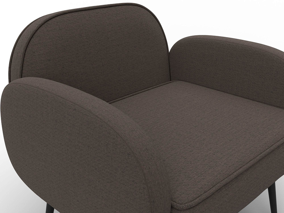 Кресло Лига-086 (рогожка амур 05 коричневый)