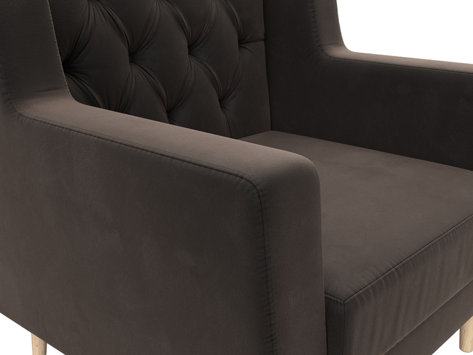 Кресло Брайтон Люкс (seven 727 коричневый)