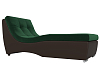 Модуль Монреаль канапе (зеленый\коричневый цвет)