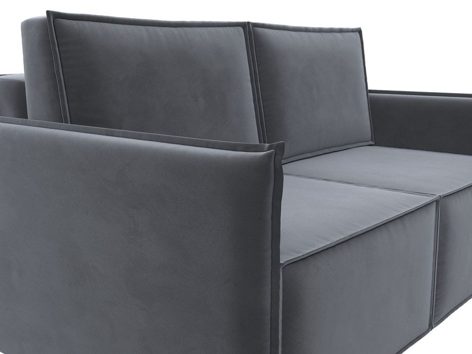 Диван прямой Либерти мини (seven 17 серый)