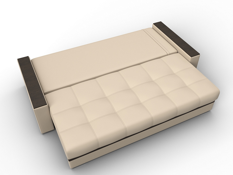 Диван прямой с декором Лига-096 НПБ фото в интернет-магазине Лига Диванов