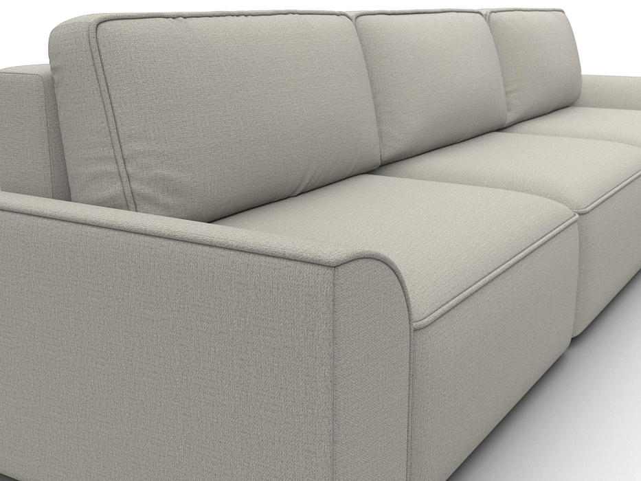 Диван прямой Лига-048 НПБ Лонг (амур 02 бежевый)