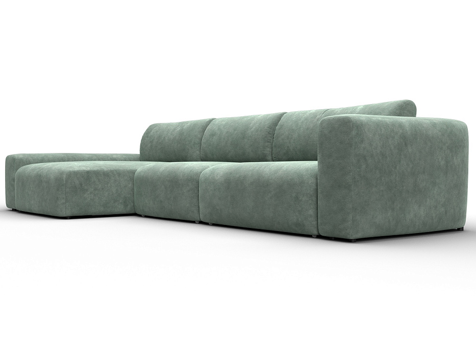 Диван угловой Лига-066 НПБ Лонг угол левый фото в интернет-магазине Лига Диванов