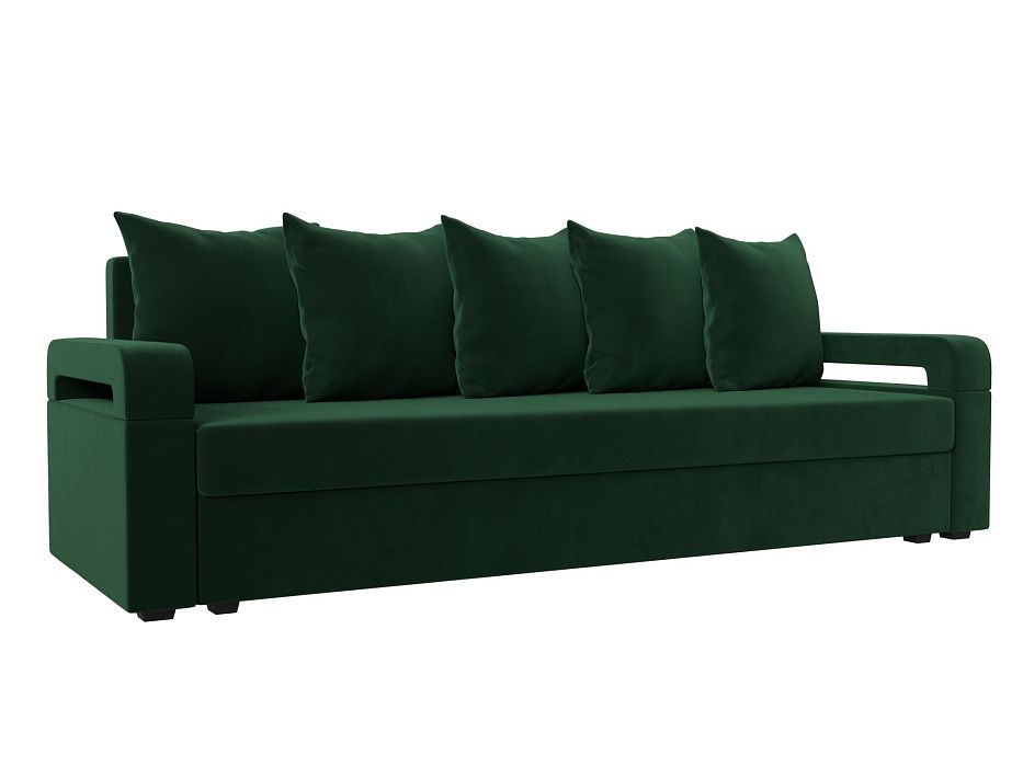 Прямой диван Гермес Лайт (зеленый цвет)