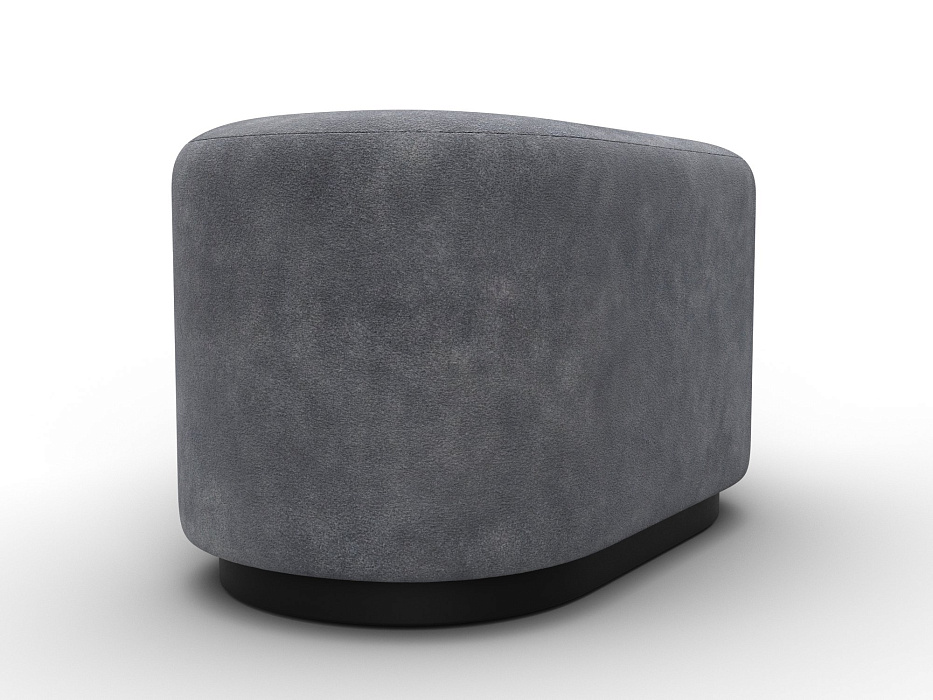 Пуф 007 (brut 16 темно-серый)