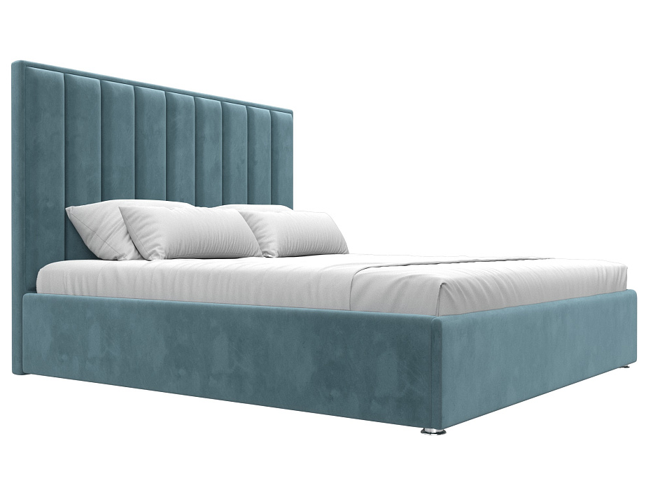 Кровать интерьерная Афродита 180 (seven 113 бирюзовый)