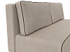 Прямой диван Уно (бежевый\коричневый)
