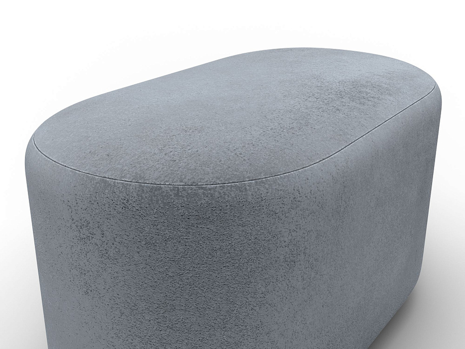 Пуф 007 (tower 10 серый)