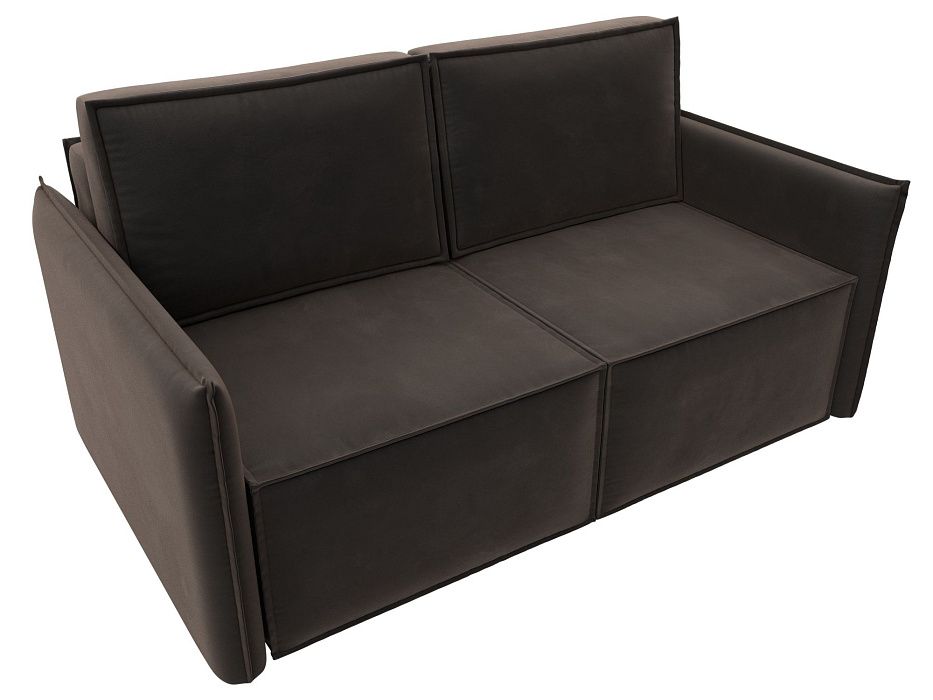 Диван прямой Либерти мини (seven 727 коричневый)