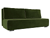 Прямой диван Уно (зеленый\бежевый)