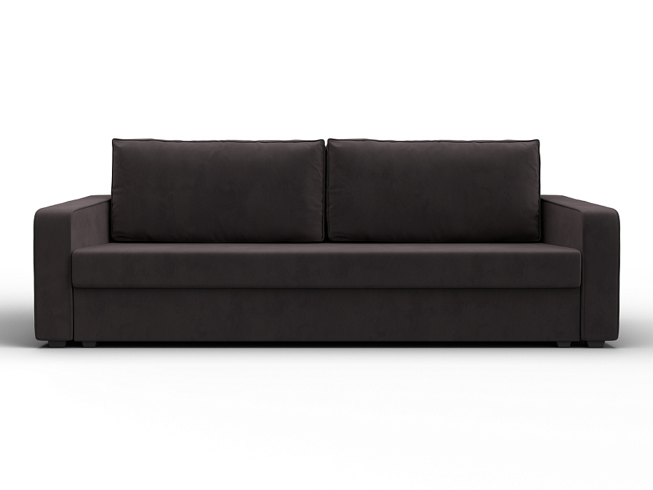 Диван прямой Лига-009 (seven 727 коричневый)