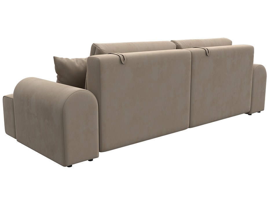 Диван прямой Лига-080 НПБ (seven 729 бежевый)