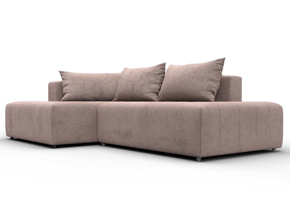 Диван угловой Лига-103 НПБ угол левый (tower 05 бежевый)