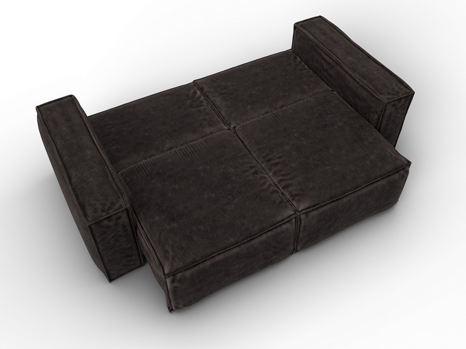 Диван прямой Лига-081 НПБ (brut 17 коричневый)