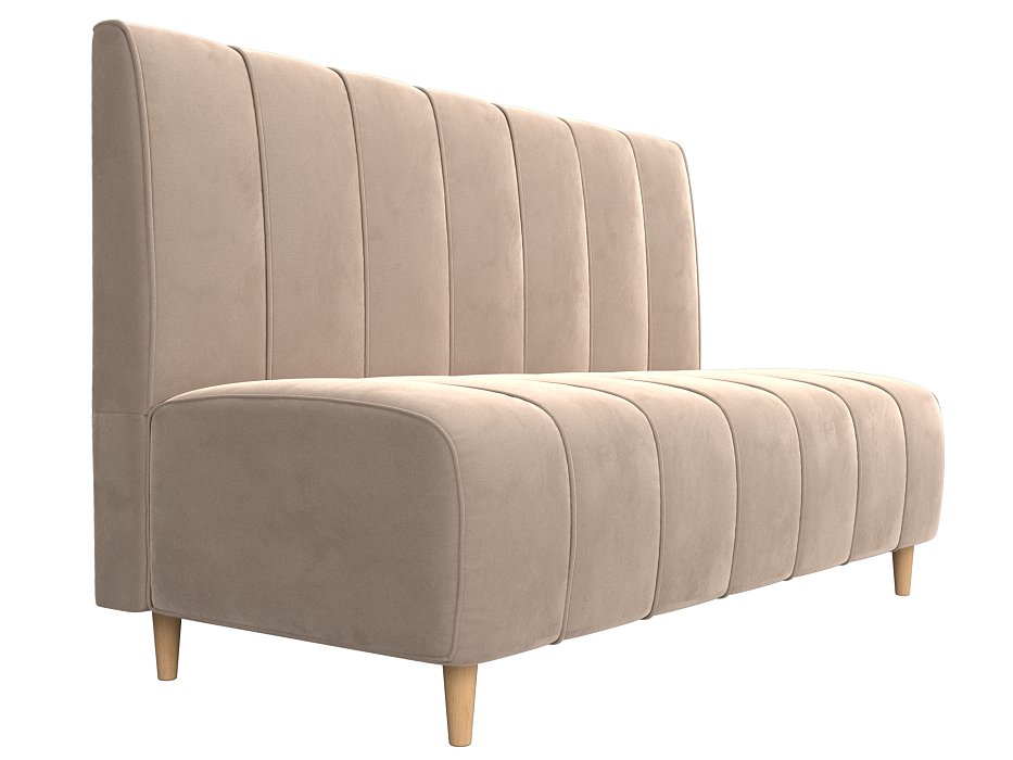 Диван кухонный прямой Ральф (seven 729 бежевый)