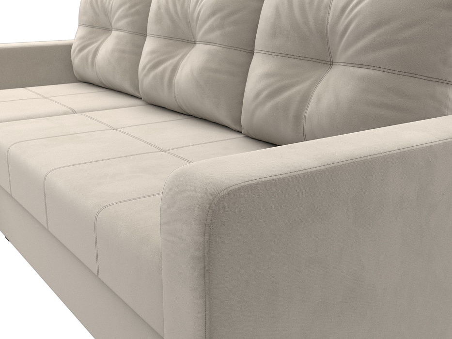 Диван угловой Ливерпуль Лайт левый угол (бежевый)