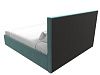 Интерьерная кровать Кариба 160 (бирюзовый цвет)
