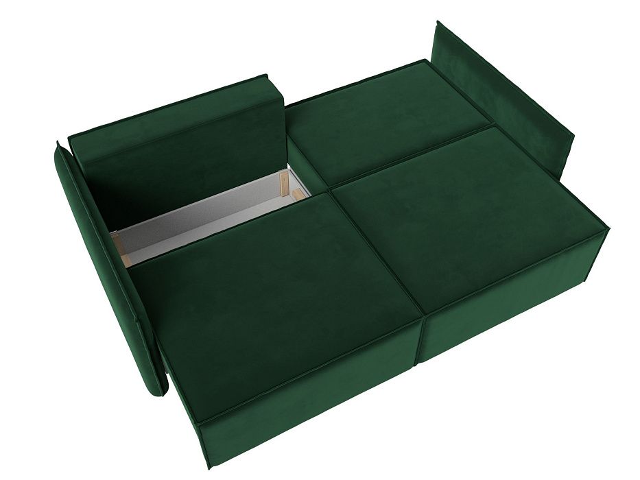 Диван прямой Либерти (seven 626 зеленый)