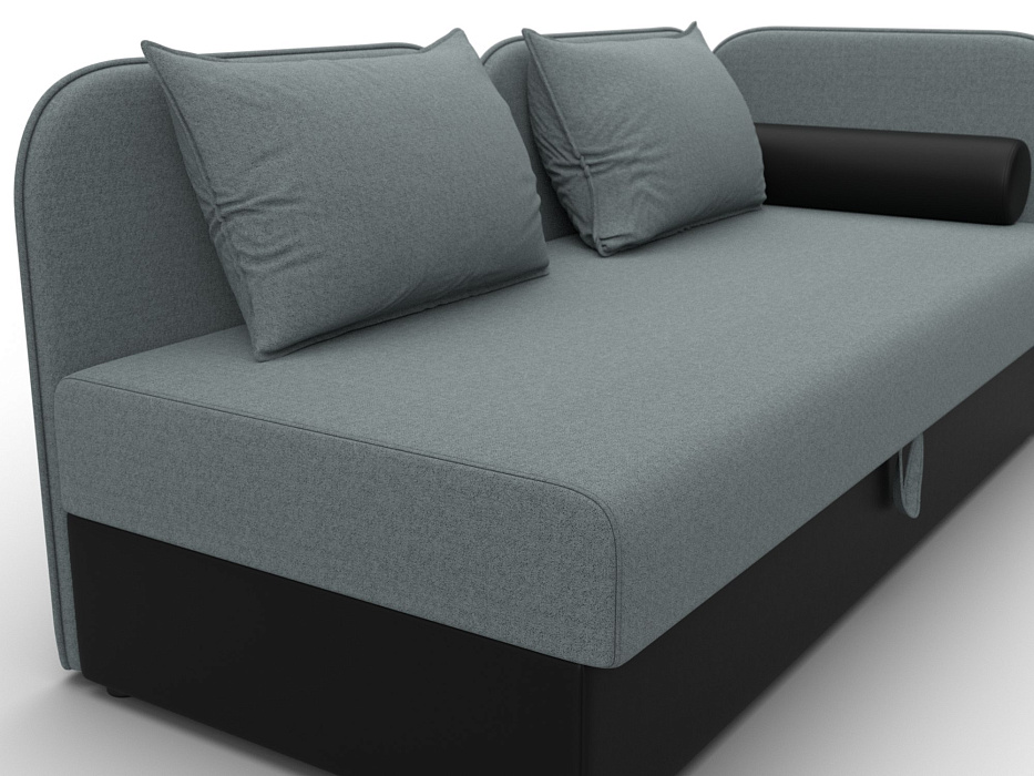 Тахта Лига-094 НПБ (амур 07 серый/черный)