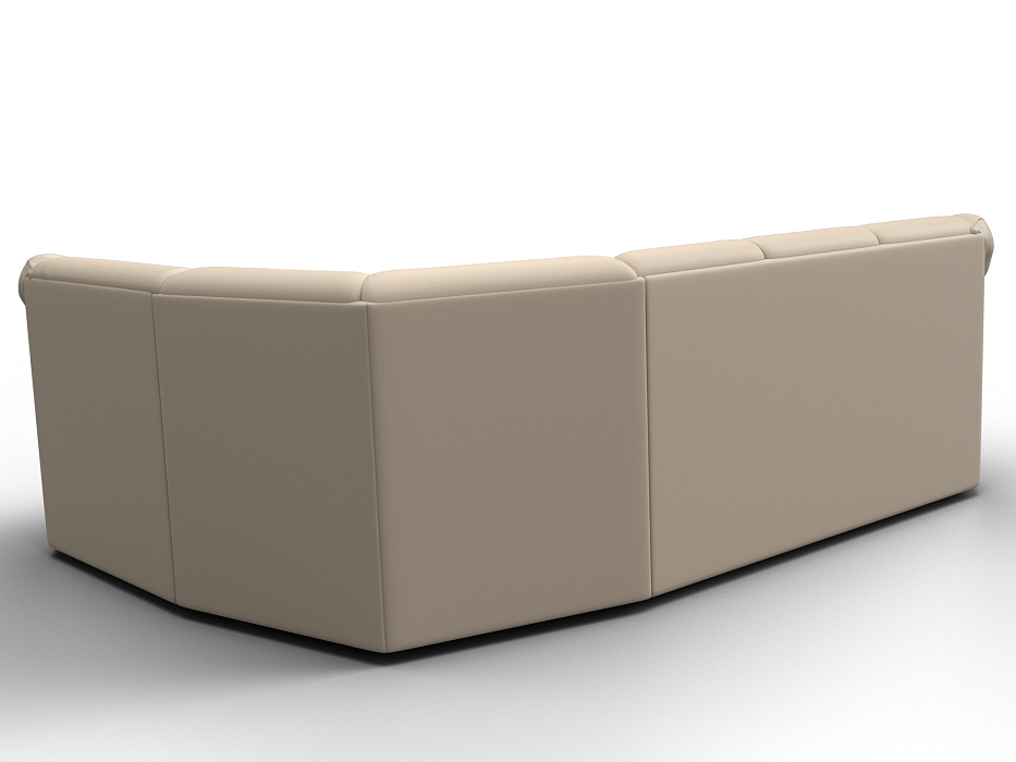 Диван угловой Карнелла правый угол (бежевый)