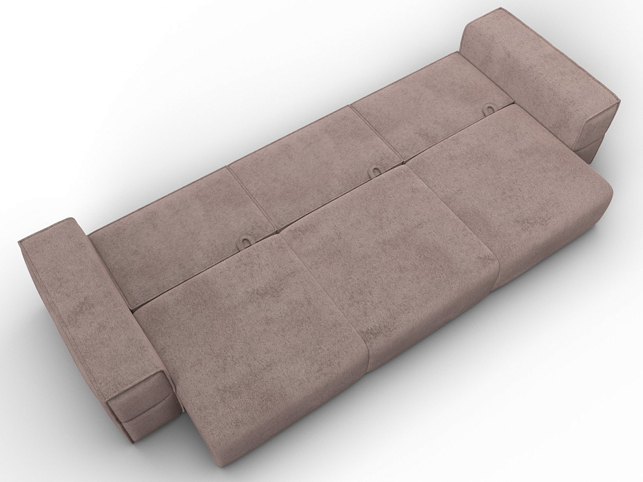 Диван прямой Лига-058 НПБ Лонг (tower 05 бежевый)