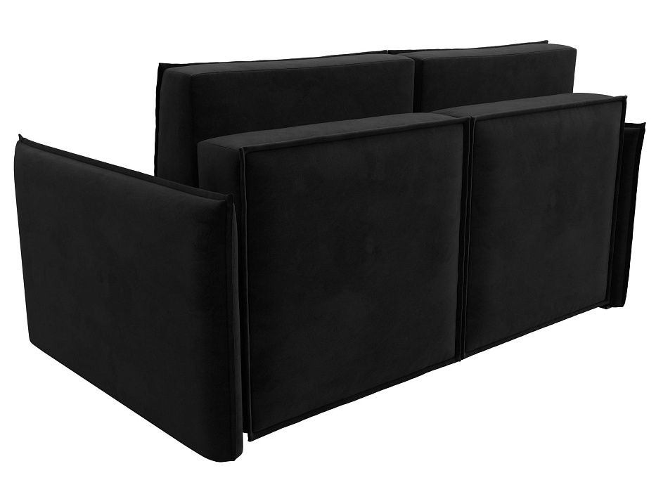 Диван прямой Либерти мини (seven 35 черный)