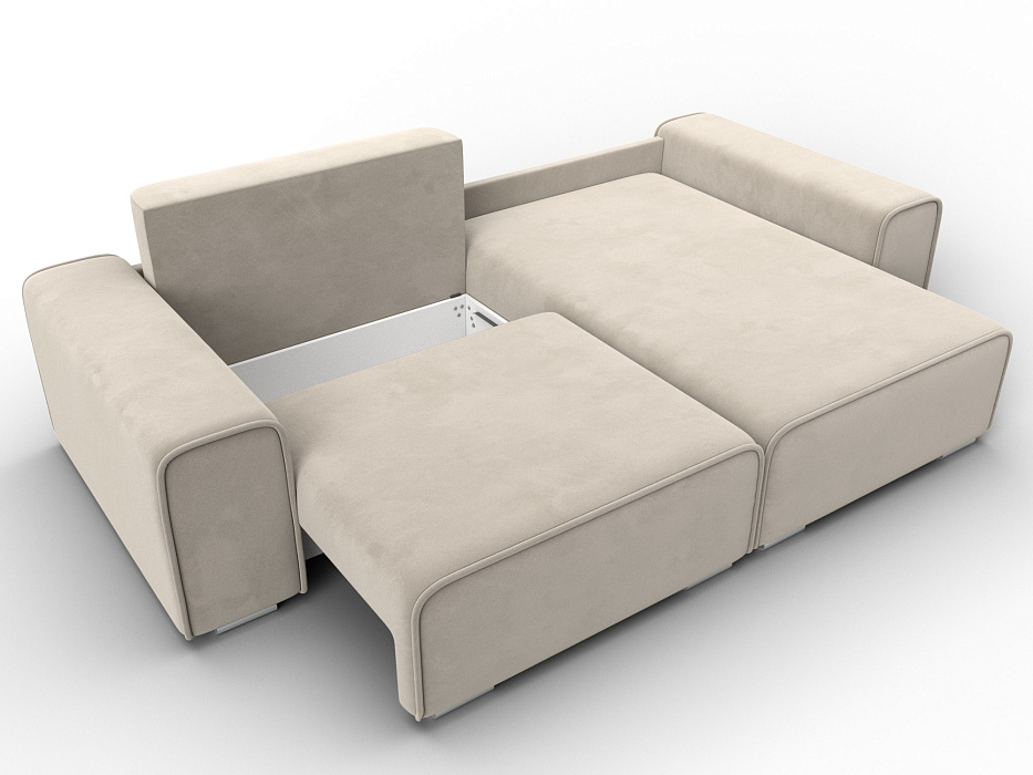 Диван угловой Лига-029 (бежевый)