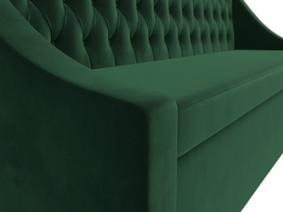 Диван кухонный прямой Мерлин (seven 626 зеленый)