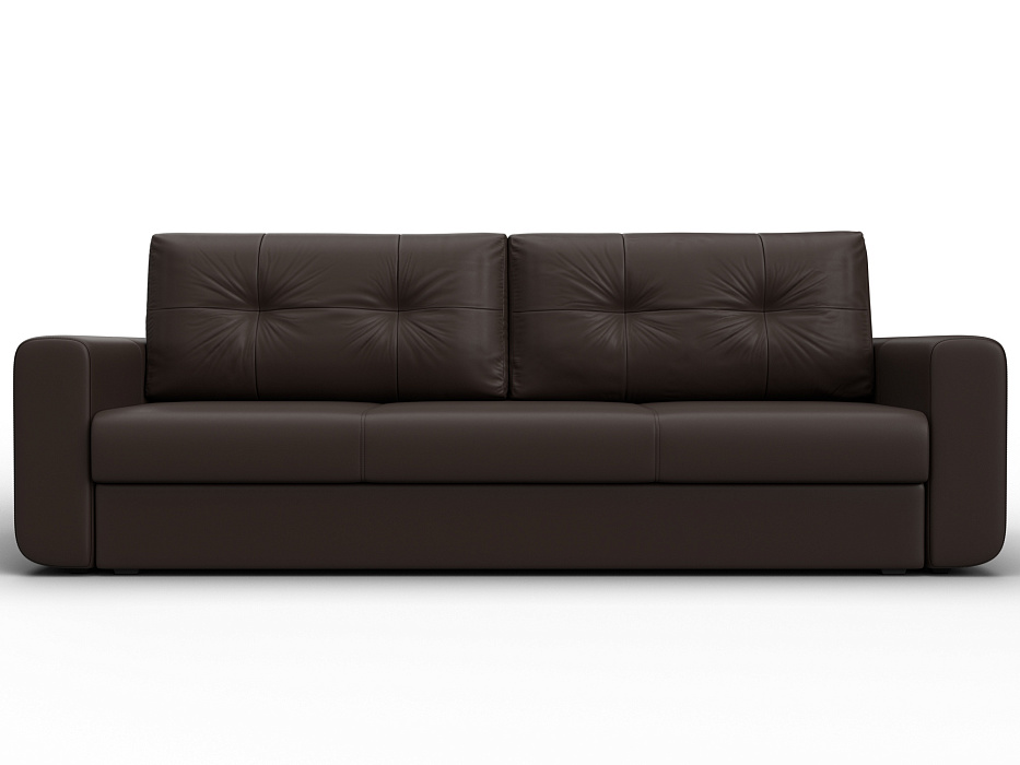 Диван прямой Лига-031 (коричневый)