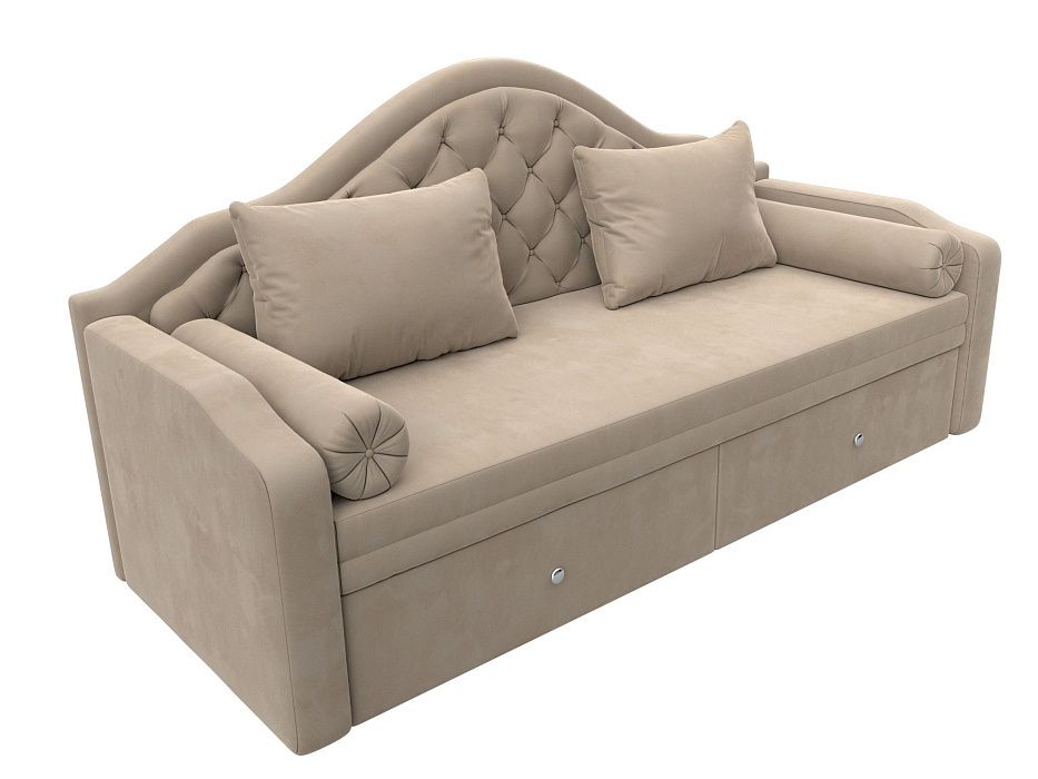 Диван детский прямой Сойер (seven 729 бежевый)