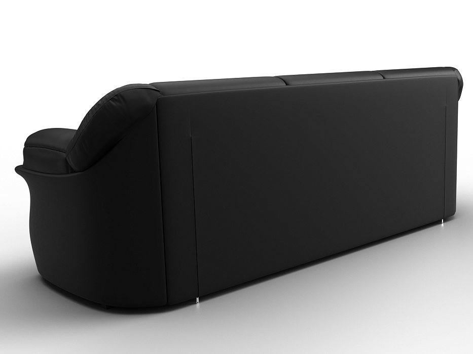 Диван прямой Карнелла (черный)
