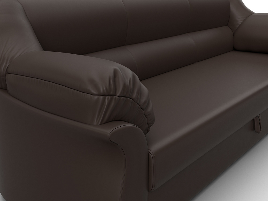 Диван прямой Карнелла (коричневый)