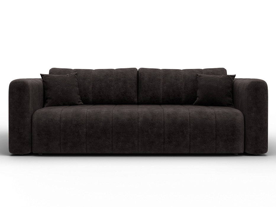 Диван прямой Лига-062 НПБ (brut 17 коричневый)