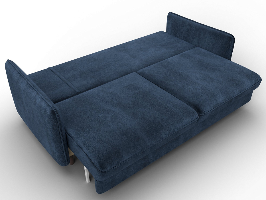 Диван прямой Лига-064 НПБ (tower 13 синий)