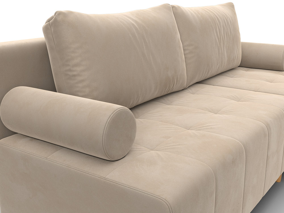 Диван угловой Лига-102 угол универсальный (seven 729 бежевый)