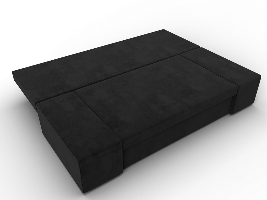 Диван прямой Сан Марко (seven 35 черный)