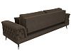 Прямой диван Лига-023 (коричневый)