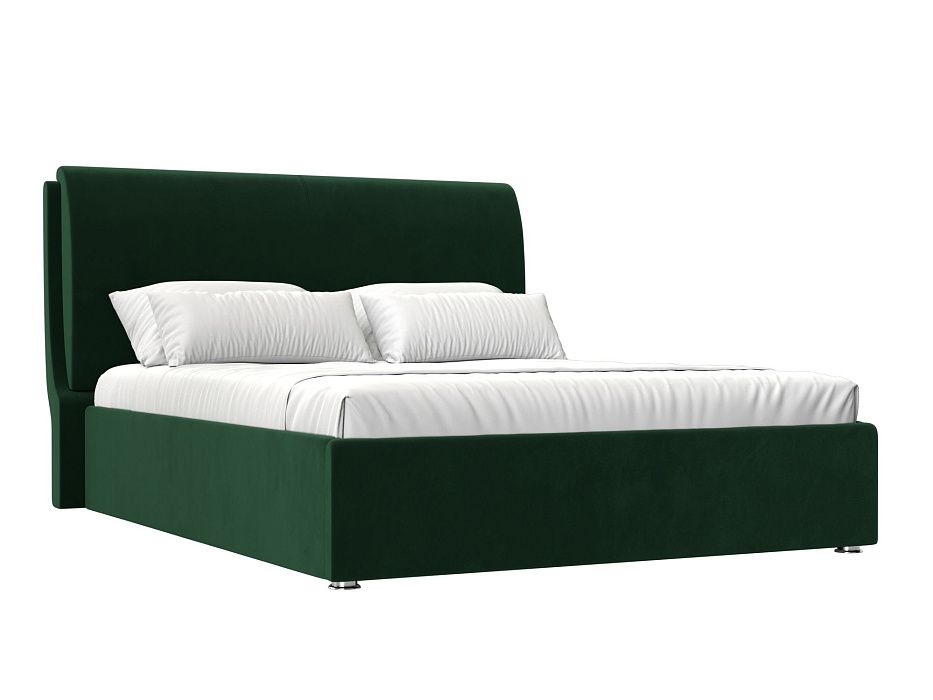 Кровать интерьерная Принцесса 200 (зеленый)