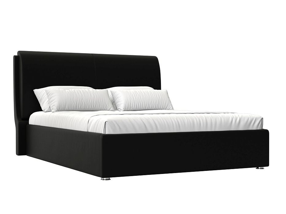 Кровать интерьерная Принцесса 160 (черный)